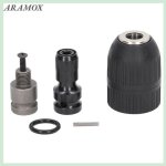 Cl� � chocs sans cl� � serrage automatique mandrin de perceuse � main 1 / 2 pouces broche filet�e 1 / ...