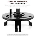 Cl de couvercle pompe  carburant rglable 100  170mm outil de retrait bouchon du rservoir  3 mchoires ...