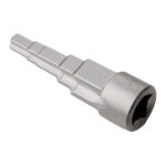 Cl� �tag�e 5 tailles pour radiateurs et sanitaires 1 / 2 carr� ? acier chrome?vanadium aimoonsa