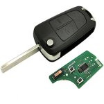 Cl� opel �lectronique vierge 2 boutons compatible avec vectra c de (2002 - 2009) � programmer