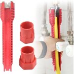 Cl  robinet multifonctionnelle cl  tube mlangeur  double tte avec cl  douille dmontage robinet ...