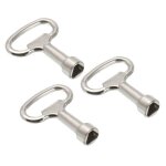 Cl� serrure vocoste 12. 5x7mm triangle douille cl� �lectrique armoire gaz eau compteur cl� pour ascenseur ...