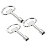 Cl serrure vocoste 13x8 douille triangle pour armoire lectrique vanne ascenseur compteur gaz eau bote ...