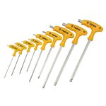 Clés torx - t10 - t50 - jeu de 9 - acier au chrome - vanadium - poignées ergonomiques Clés torx - t10 - t50 - jeu de 9 - acier au chrome - vanadium - poignées ergonomiques