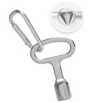 Cl� triangle poubelle clef triangle pour poubelle jaune cl� triangulaire en m�tal pour bac de tri compteur ...