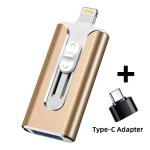 Cl usb 128 go - certifie mfi - cl usb 3. 0 haute vitesse 4 en 1 - pour iphone / ipad / android / pc ...
