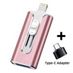 Cl usb 128 go - certifie mfi - cl usb 3. 0 haute vitesse 4 en 1 - pour iphone / ipad / android / pc ...