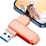 Cl usb 256 go pour iphone compatible otg android / ipad / mac / pccle usb pour iphone stockage externe ...