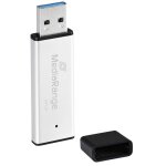 Cl� usb 3. 0 - mediarange - mr1901 - 64 go - aluminium - lecture 200 mo / s