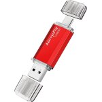 Cl usb c 128 go cle usb 2. 0 type c otg 2 en 1 clef usb pen drive portable mmoire stick usb flash drive ...