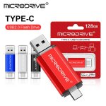 Cl usb c 128 go mini cle usb 128 go type c otg clef usb 128go impermable usb c flash drive 128gb pour ...