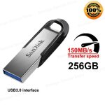 Cl usb - sandisk ultra flair 256 go - usb 3. 0 vitesses allant jusqu 150 mo / s protection par mot ...