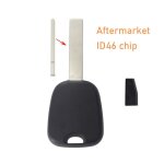 Cl vierge simple va2 + transpondeur id46 pour citroen c1 c2 c3 c4 c5 c8 ds3 ds4 berlingo jumpy