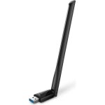 Cl wifi ac1300 mbps - tp - link archer t3u plus - antenne  gain lev 5dbi - compatible avec windows ...