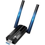 Cl wifi puissante ac1300 mbps usb 3. 0 double bande antenne wifi 2. 4g / 5ghz dongle wifi compatible ...