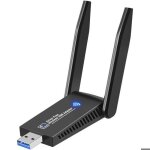 Cl wifi puissante usb 3. 0 double bande 2. 4g / 5. 8ghz adaptateur wifi pour pc / ordinateur portable ...