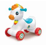 Clementoni - cheval à bascule et à roues - crinère avec boutons d'intercations - dès 1 an Clementoni - cheval à bascule et à roues - crinère avec boutons d'intercations - dès 1 an