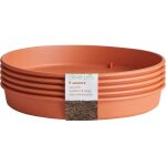 Clever pots lot de 5 soucoupes pot de fleurs - une utilisation avec des pots de taille moyenne et grande ... Clever pots lot de 5 soucoupes pot de fleurs - une utilisation avec des pots de taille moyenne et grande ...