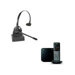 Cleyver - tlphone gigaset cl660 et casque cleyver odhw10 - sans fil - noir