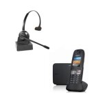 Cleyver - tlphone gigaset e630 et casque cleyver odhw10 - dect - noir