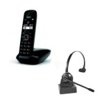 Cleyver - tlphone sans fil gigaset as690 et casque cleyver odhw10