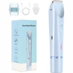 Cli - pilateur pour femme - rasoir lectrique femme bleu ? pilation indolore corps visage jambes bikini ...