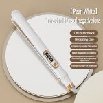 Cli - fer a friser - lisseur 2 en 1 pro bigoudi ionique huile essentielle soin cheveux ? blanc Cli - fer a friser - lisseur 2 en 1 pro bigoudi ionique huile essentielle soin cheveux ? blanc