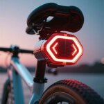 Clignotants intelligents pour vlo - feu arrire pour bicyclette avec 5 modes dclairage