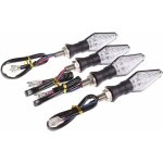 Clignotant moto led 4pcs bicolore moto clignotants lumi�res 12 v 12 led haute luminosit�