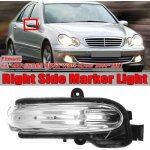 Clignotant de r�troviseur droit pour mercedes - benz w203 4 portes 2004 - 2007
