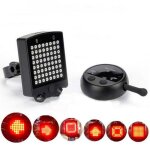 Clignotants de v�lo feux arri�re de v�lo � led �tanches et feux davertissement de distance de s�curit� ...