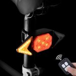Clignotant pour vélo avec télécommande sans fil lumière stroboscopique davertissement de sécurité arrière ... Clignotant pour vélo avec télécommande sans fil lumière stroboscopique davertissement de sécurité arrière ...