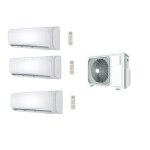 Climatisation tri split atlantic 62 kw réversible + trois unités intérieures dojo 2000w Climatisation tri split atlantic 62 kw réversible + trois unités intérieures dojo 2000w