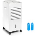 Climatiseur vaporation portable 5 litres 3 vitesses double rservoir blocs rfrigrants filtre roues ...