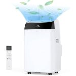 Climatiseur mobile 12000 btu refroidissement ac d�shumidificateur ventilateur 4 en 1 avec mode veille ...