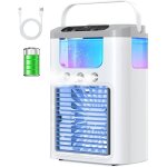 Climatiseur mobile - multifonction - batterie rechargeable - 3 vitesses - 3 modes de brume - silencieux ... Climatiseur mobile - multifonction - batterie rechargeable - 3 vitesses - 3 modes de brume - silencieux ...