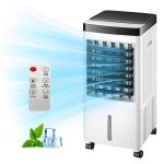 Climatiseur mobile rafra�chisseur dair 10l ? refroidisseur par �vaporation avec t�l�commande 3 vitesses ...