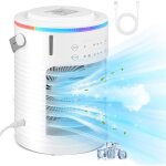 Climatiseur mobile silencieux 600ml refroidisseur dair avec 3 vitesses usb air ventilateur climatiseur ...
