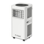 Climatiseur portable - fulmo - 3500 w - 12000 btu / h - couleur blanche - mobile