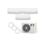 Climatiseur reversible tri - split airton - a poser soi - meme - 2500w - 3500w - readyclim 3x4m