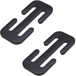 Clip ceinture de s�curit� voiture 2 pcs boucle de ceinture de s�curit� en m�tal 7cm clip de ceinture ...