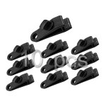 Clips de fixation pour bche - lot de 10 - rsistants - pour auvent tente caravane jardin bateau