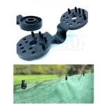 Clips de fixation pour brise vue - lot de 50 piquet