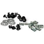 Clips pour protection cache moteur de a3 ibiza golf polo beetle octavia