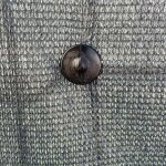 Clips rapide noir de fixation pour brise - vue sur grillage rigide x 50