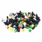 Clips de retenue de voiture 200 pices clips de rivets universels en plastique poussoir de retenue rivet ...