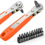 Cliquet tournevis tournevis magntique mini cl  cliquet 1 / 4 entranement 1 / 4  couple elev mini ...