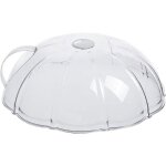 Cloche alimentaire pour micro - ondes couvercle de plat avec poign�e adapt� au chauffage et � la cuisson ...