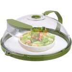 Cloche alimentaire pour micro - ondes avec réservoir deau couvercle ventilé pour micro - ondes pour la ... Cloche alimentaire pour micro - ondes avec réservoir deau couvercle ventilé pour micro - ondes pour la ...