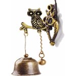 Cloche de porte en fonte avec hibou cloche feng shui cloche de porte motif hibou pour dcoration carillon ...